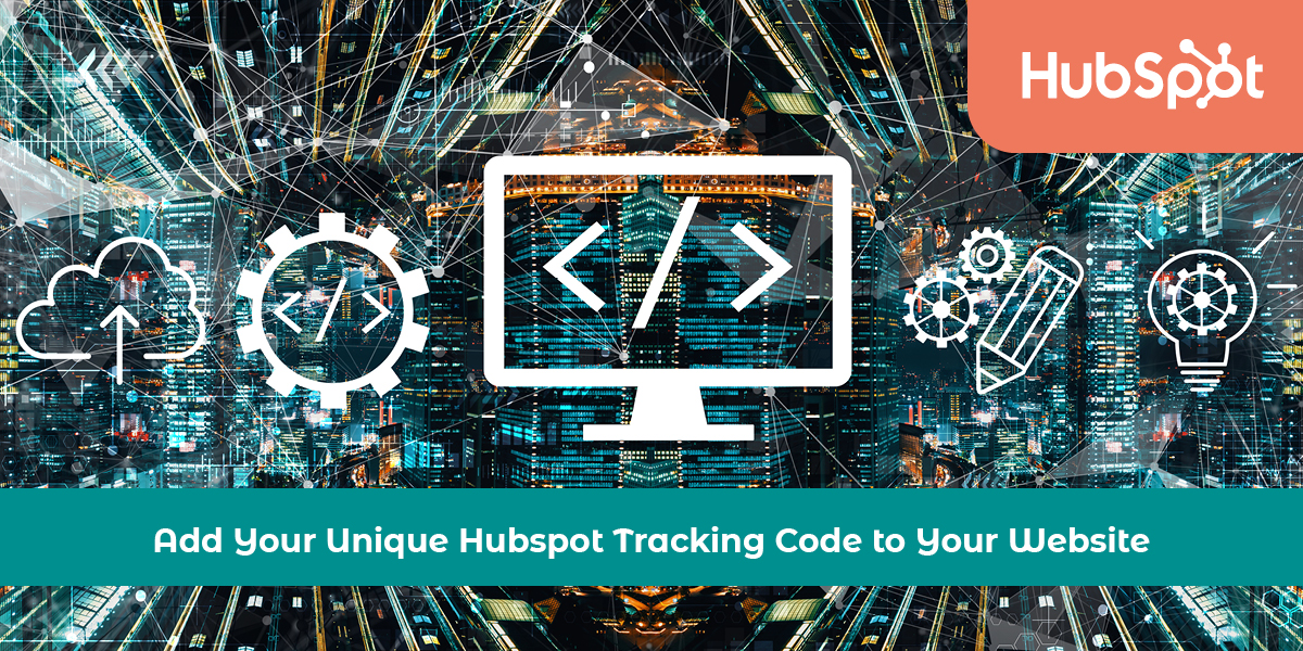 Add your unique Hubspot tracking code to your website